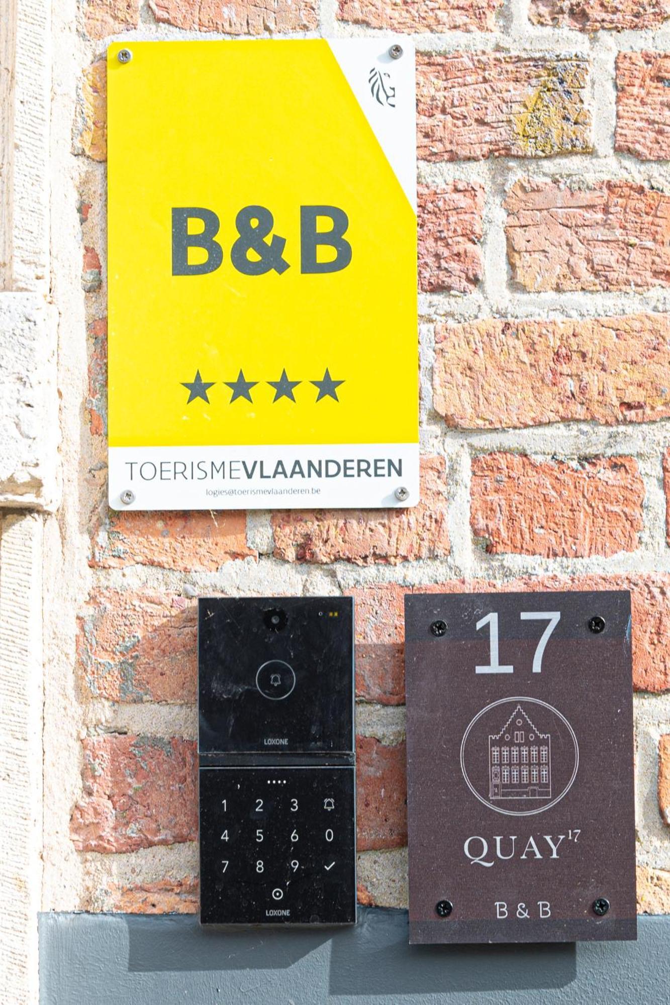Bed and Breakfast Quay17 à Bruges Extérieur photo